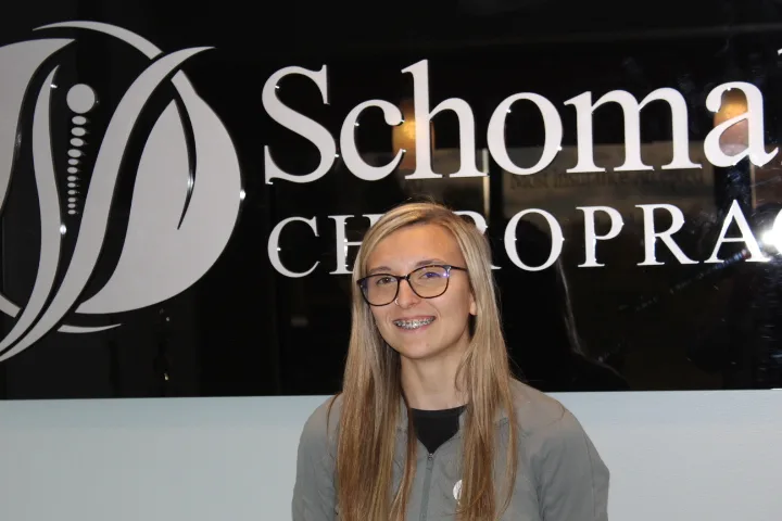 Paige, Office Manager at Schomaker Chiropractic Clinic